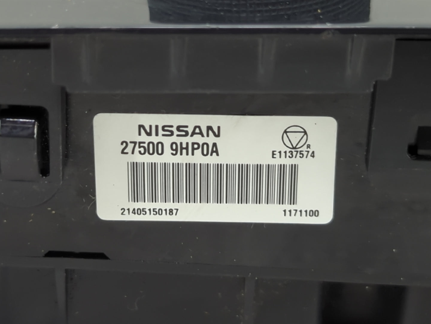 2013-2015 Nissan Altima Climate Control Module Temperature AC/Heater Replacement P/N:27500 9HP0A Fits Fits 2013 2014 2015 OE