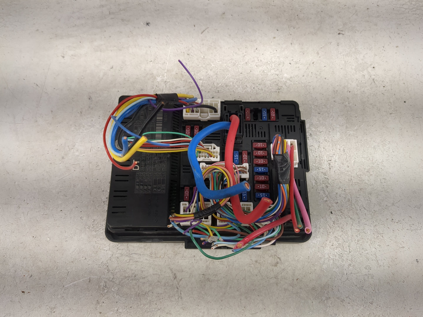 2015 Nissan Altima Fusebox Fuse Box Panel Relay Module P/N:284B7 3TS0B 35060096T0 Fits OEM Used Auto Parts - Oemusedautopart
