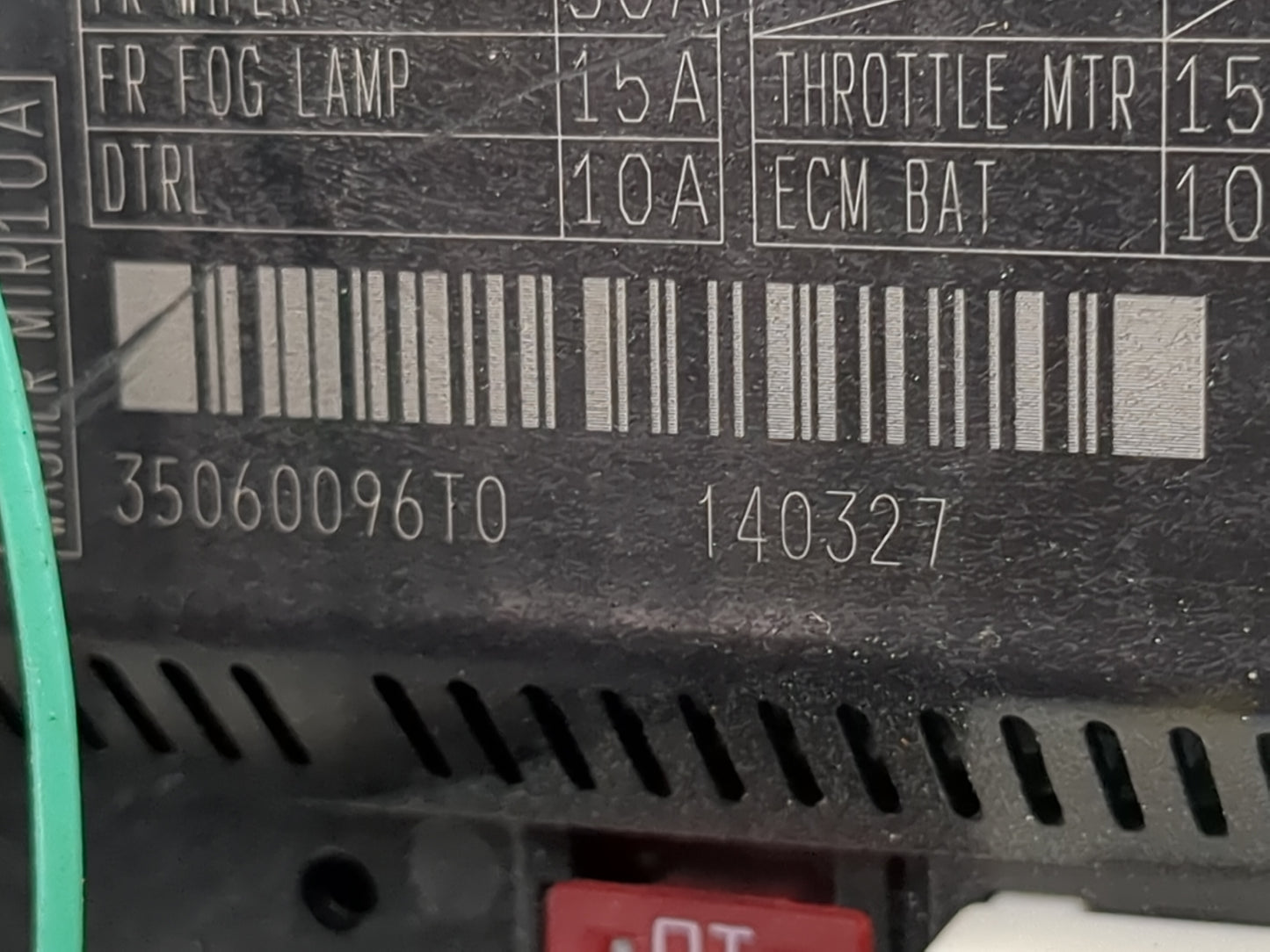 2015 Nissan Altima Fusebox Fuse Box Panel Relay Module P/N:284B7 3TS0B 35060096T0 Fits OEM Used Auto Parts - Oemusedautopart