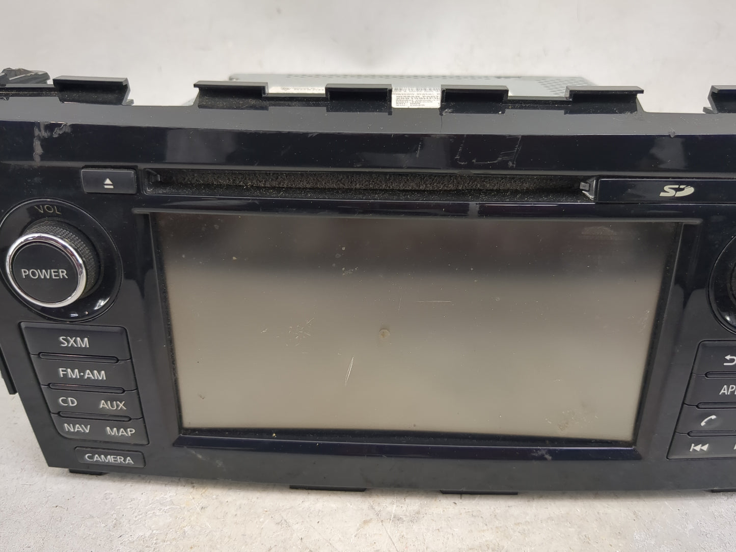 2013-2015 Nissan Altima Radio AM FM Cd Player Receiver Replacement P/N:259159HP0A 7612051260, LCN2K70A00 Fits Fits 2013 2014