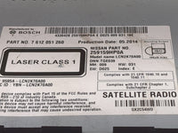 2013-2015 Nissan Altima Radio AM FM Cd Player Receiver Replacement P/N:259159HP0A 7612051260, LCN2K70A00 Fits Fits 2013 2014
