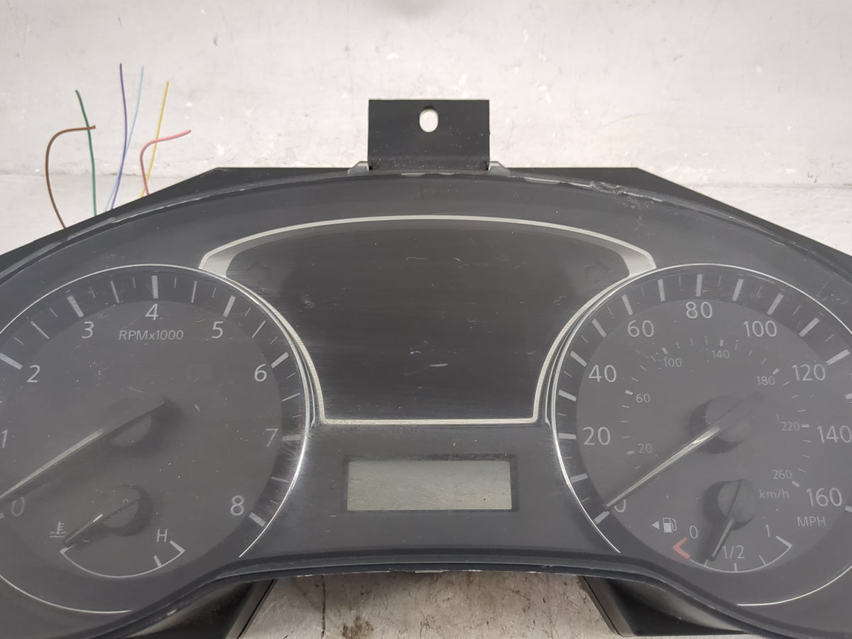 2015 Nissan Altima Instrument Cluster Speedometer Gauges P/N:24810 9HP0A A2C91342700 Miles:104K Fits OEM Used Auto Parts - O