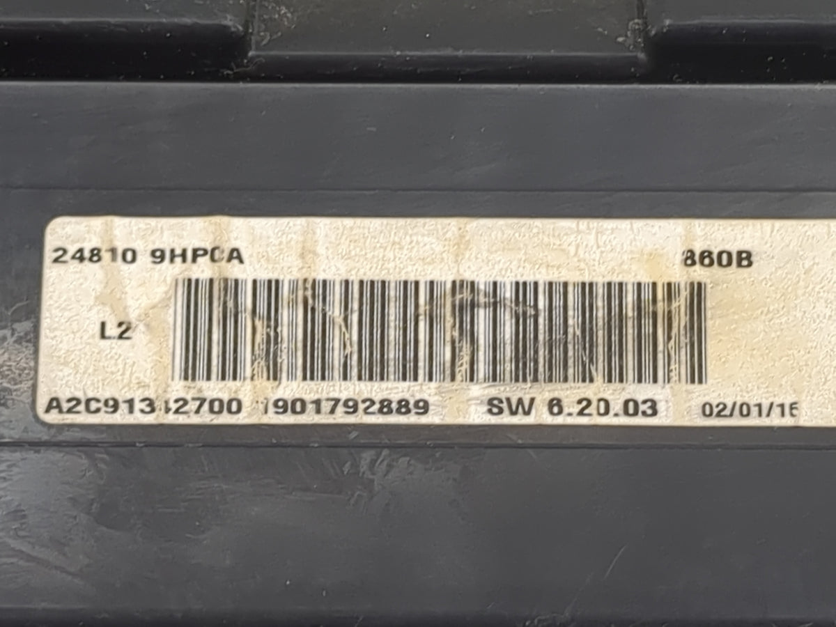 2015 Nissan Altima Instrument Cluster Speedometer Gauges P/N:24810 9HP0A A2C91342700 Miles:104K Fits OEM Used Auto Parts - O