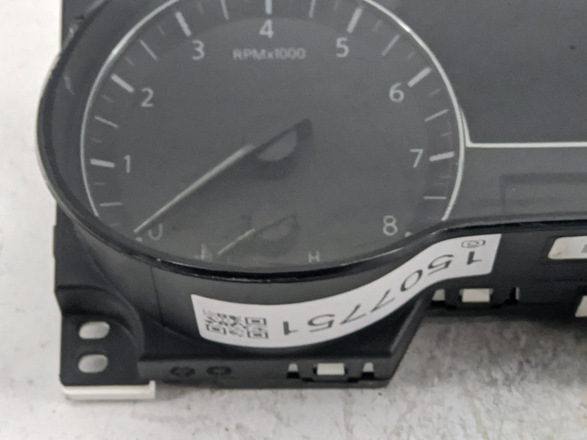 2015 Nissan Altima Instrument Cluster Speedometer Gauges P/N:24810 9HP0A A2C91342700 Miles:158K Fits OEM Used Auto Parts - O