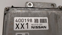 2015 Nissan Altima PCM Engine Control Computer ECU ECM PCU OEM P/N:BEM404-300 A1 NEC001-666, NEC013-028 Fits Fits 2013 2014 