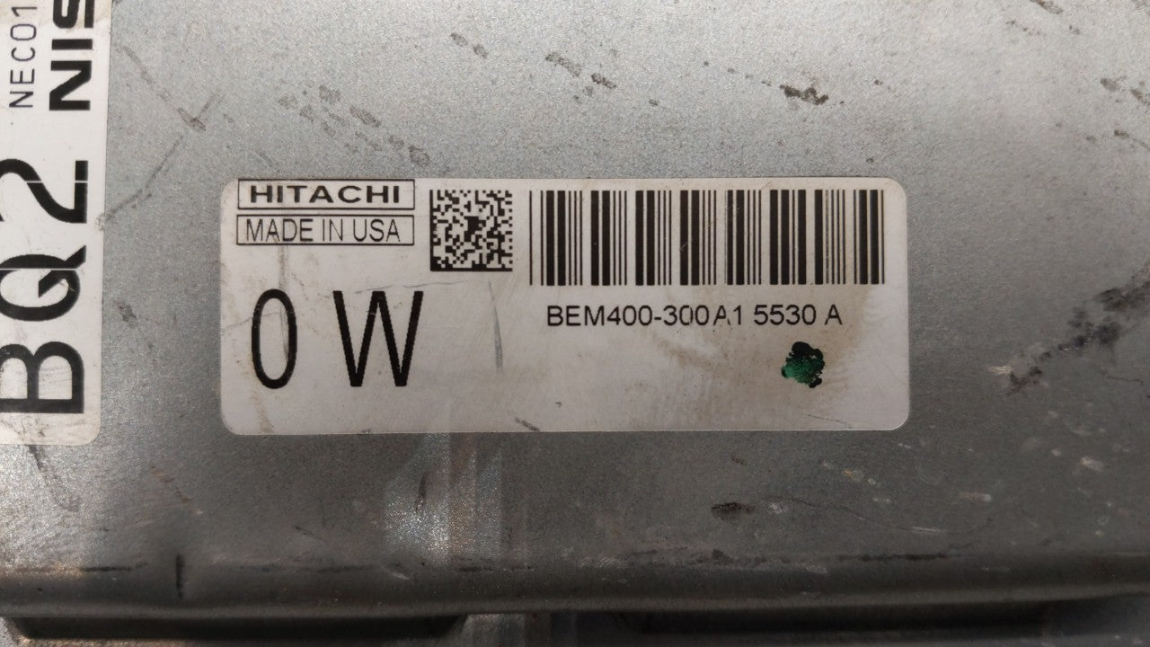 2015 Nissan Altima PCM Engine Control Computer ECU ECM PCU OEM P/N:BEM404-300 A1 NEC001-666, NEC013-028 Fits Fits 2013 2014 
