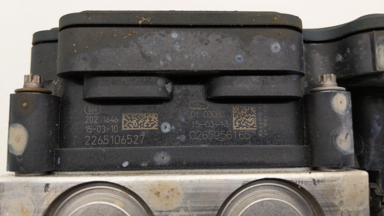 2015 Nissan Altima ABS Pump Control Module Replacement P/N:47660 9HM0A Fits OEM Used Auto Parts - Oemusedautoparts1.com