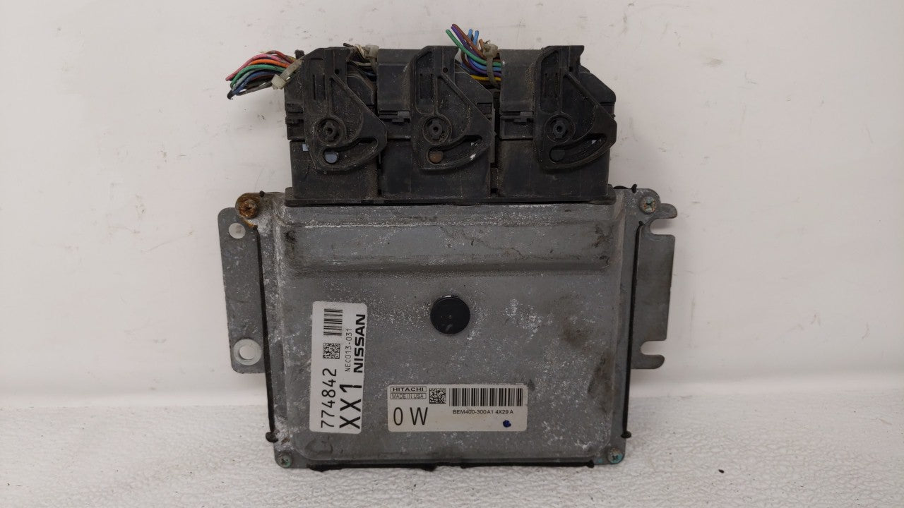 2015 Nissan Altima PCM Engine Control Computer ECU ECM PCU OEM P/N:BEM404-300 A1 NEC001-666, NEC013-028 Fits Fits 2013 2014 