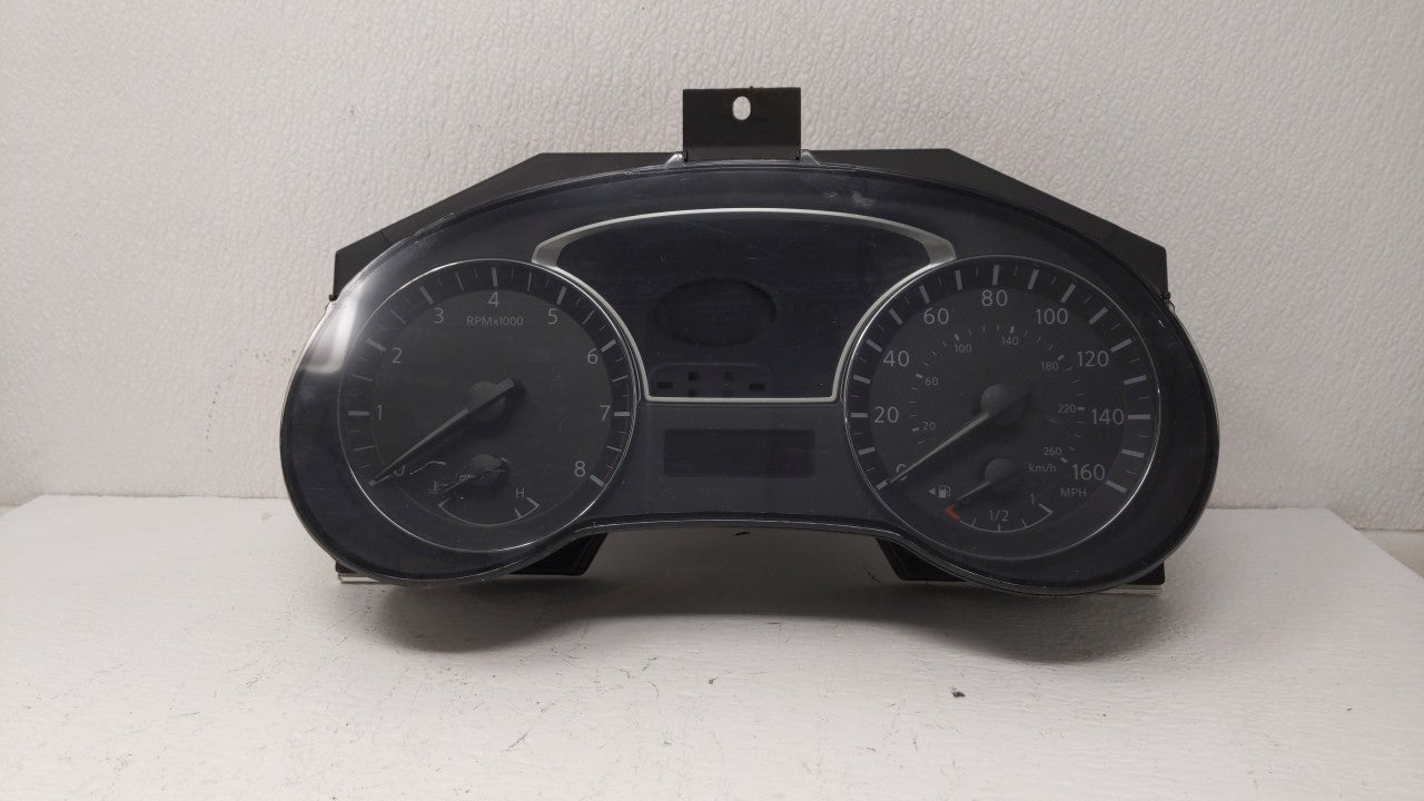 2015 Nissan Altima Instrument Cluster Speedometer Gauges P/N:24810 9HP0A Miles:103K Fits OEM Used Auto Parts - Oemusedautopa