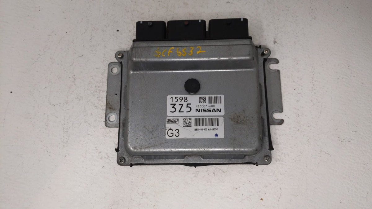 2015 Nissan Altima PCM Engine Control Computer ECU ECM PCU OEM P/N:BEM404-300 A1 NEC001-666, NEC013-028, NEC009-638 Fits 201