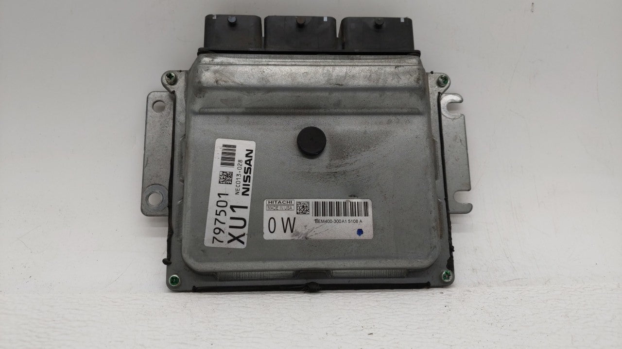 2015 Nissan Altima PCM Engine Control Computer ECU ECM PCU OEM P/N:BEM404-300 A1 NEC001-666, NEC013-028 Fits Fits 2013 2014 