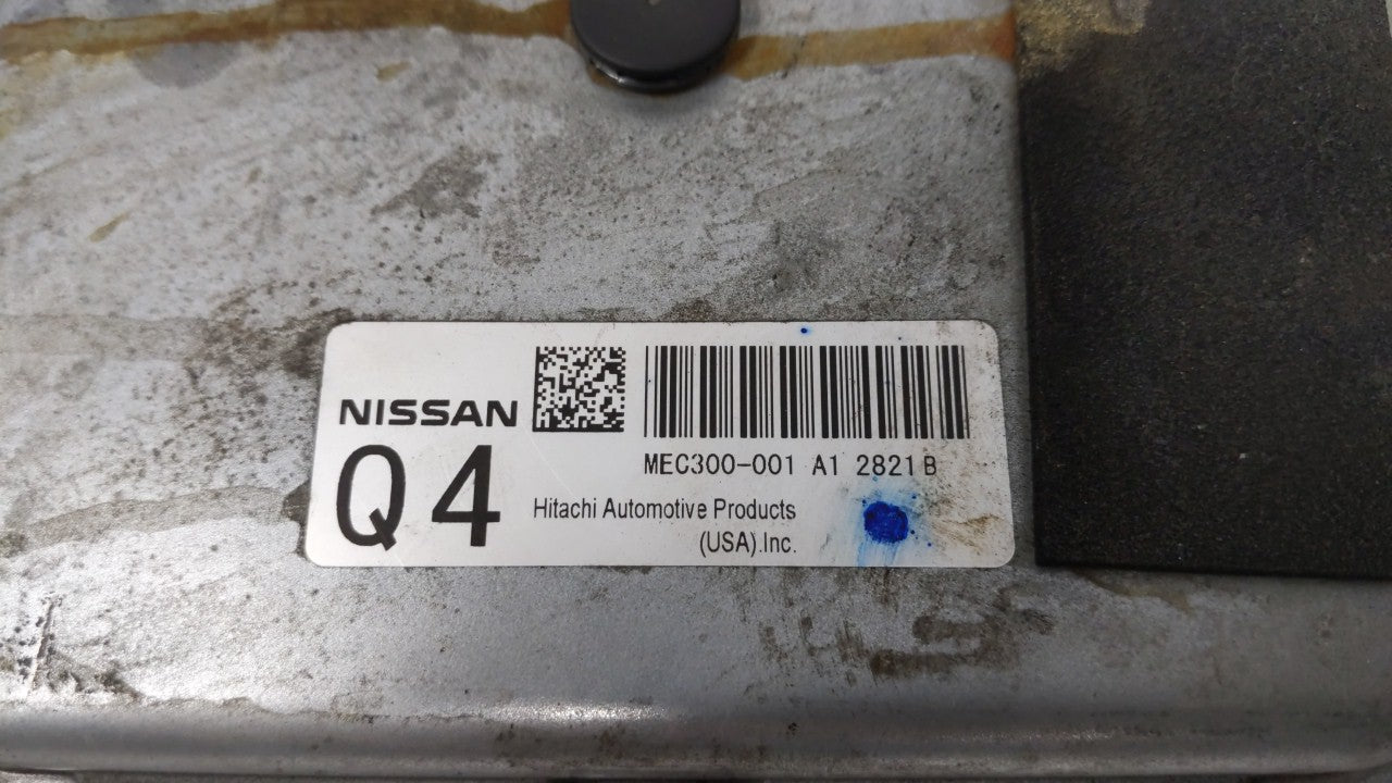 2013-2014 Nissan Altima PCM Engine Control Computer ECU ECM PCU OEM P/N:MEC300-040 D1 MEC300-001 A1 Fits Fits 2013 2014 OEM 