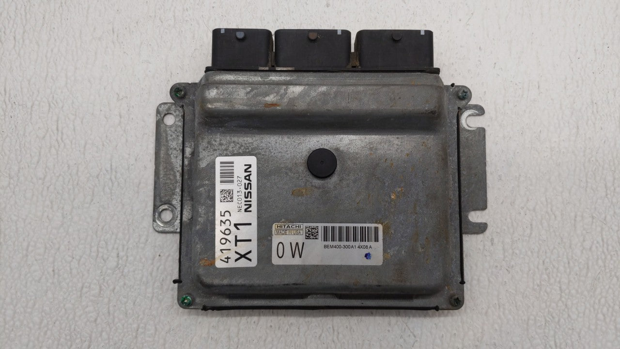 2015 Nissan Altima PCM Engine Control Computer ECU ECM PCU OEM P/N:BEM404-300 A1 NEC001-666, NEC013-028 Fits Fits 2013 2014 