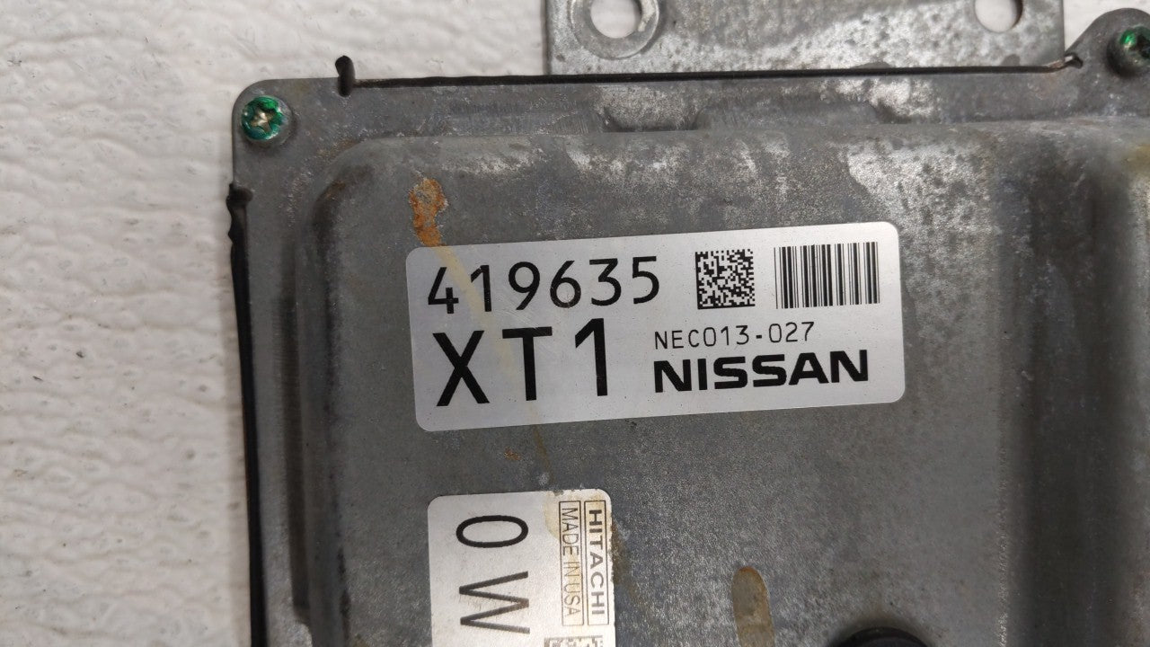 2015 Nissan Altima PCM Engine Control Computer ECU ECM PCU OEM P/N:BEM404-300 A1 NEC001-666, NEC013-028 Fits Fits 2013 2014 