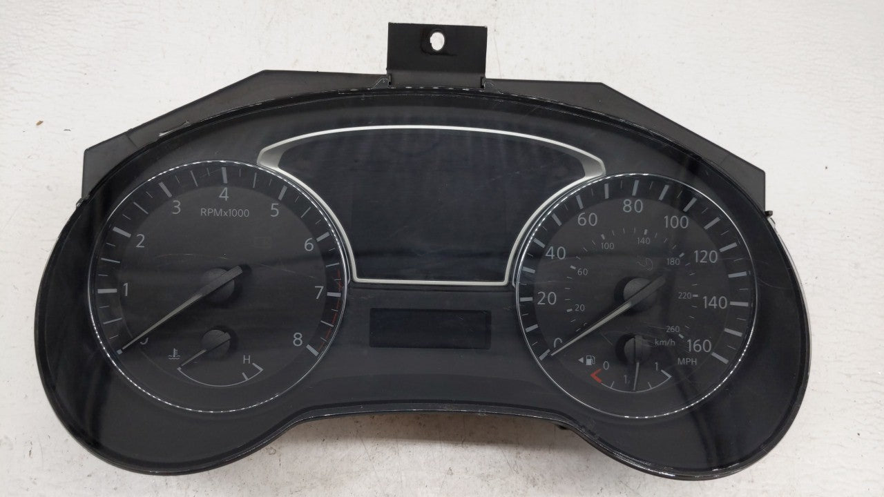 2015 Nissan Altima Instrument Cluster Speedometer Gauges P/N:24810 9HP0A Fits OEM Used Auto Parts - Oemusedautoparts1.com