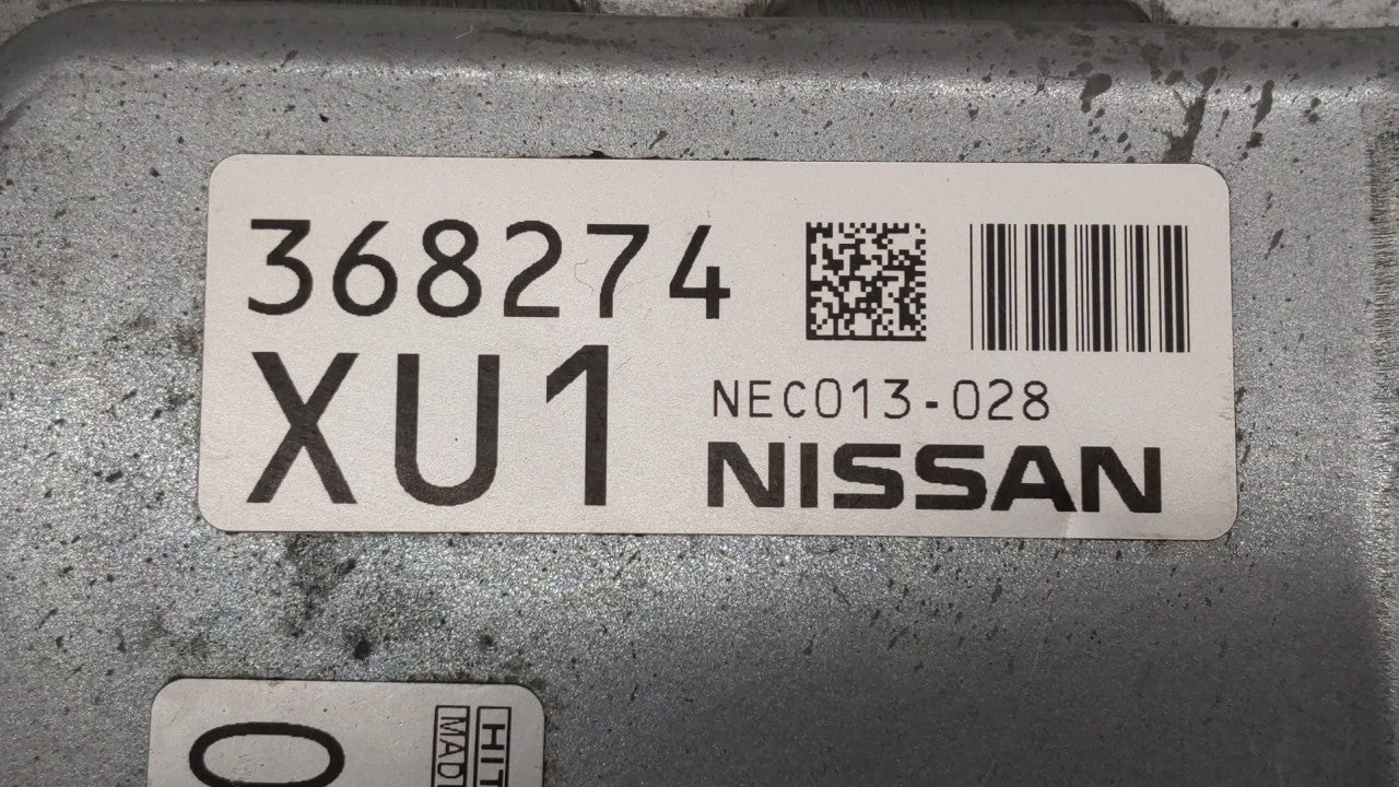 2015 Nissan Altima PCM Engine Control Computer ECU ECM PCU OEM P/N:BEM404-300 A1 NEC001-666, NEC013-028 Fits Fits 2013 2014 