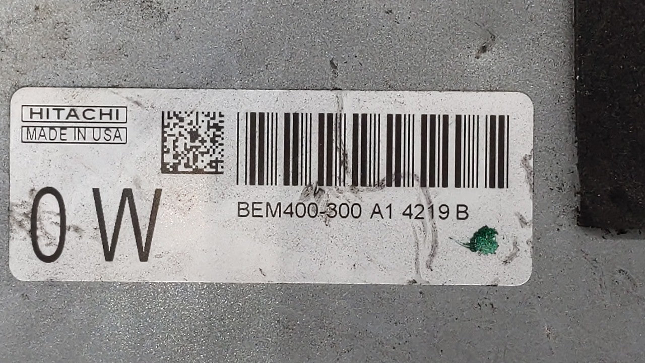 2015 Nissan Altima PCM Engine Control Computer ECU ECM PCU OEM P/N:BEM404-300 A1 NEC001-666, NEC013-028 Fits Fits 2013 2014 