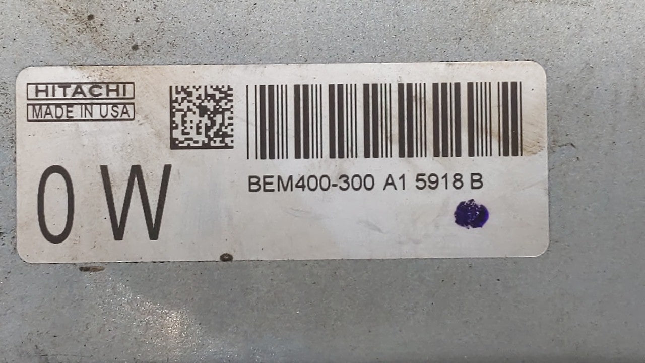 2015 Nissan Altima PCM Engine Control Computer ECU ECM PCU OEM P/N:BEM404-300 A1 NEC001-666, NEC013-028 Fits Fits 2013 2014 