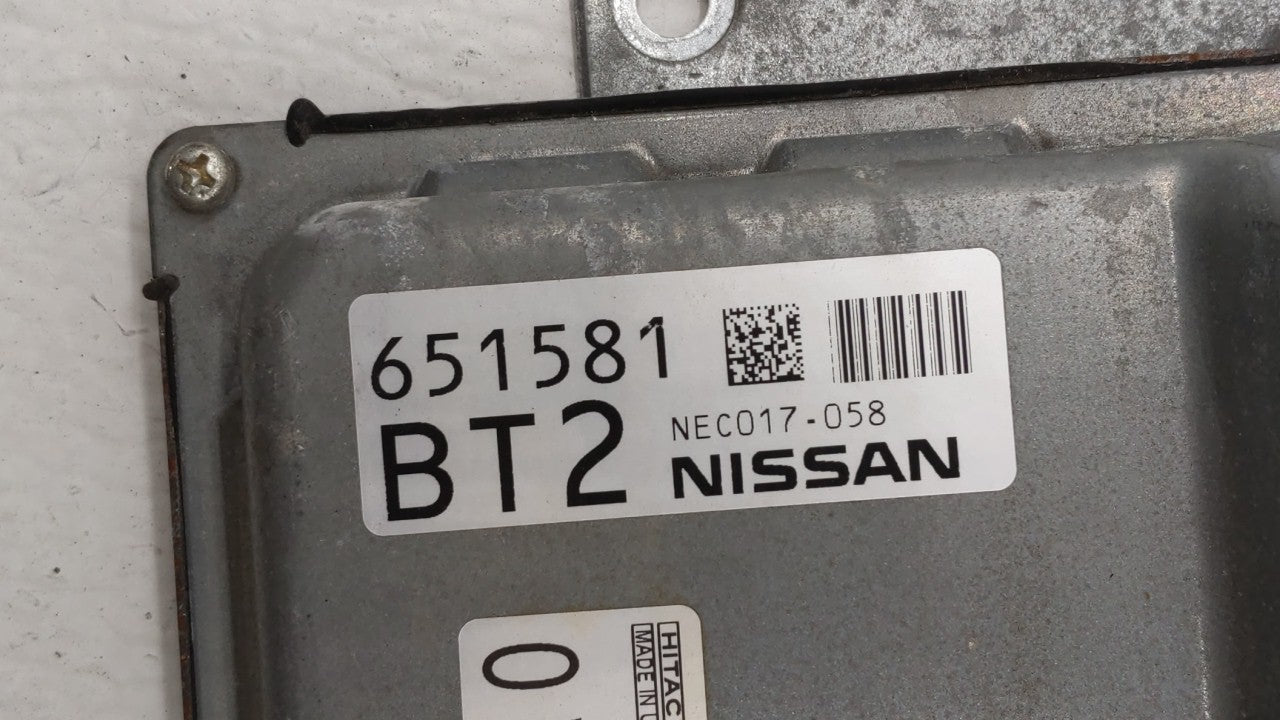 2015 Nissan Altima PCM Engine Control Computer ECU ECM PCU OEM P/N:BEM404-300 A1 NEC001-666, NEC013-028 Fits Fits 2013 2014 