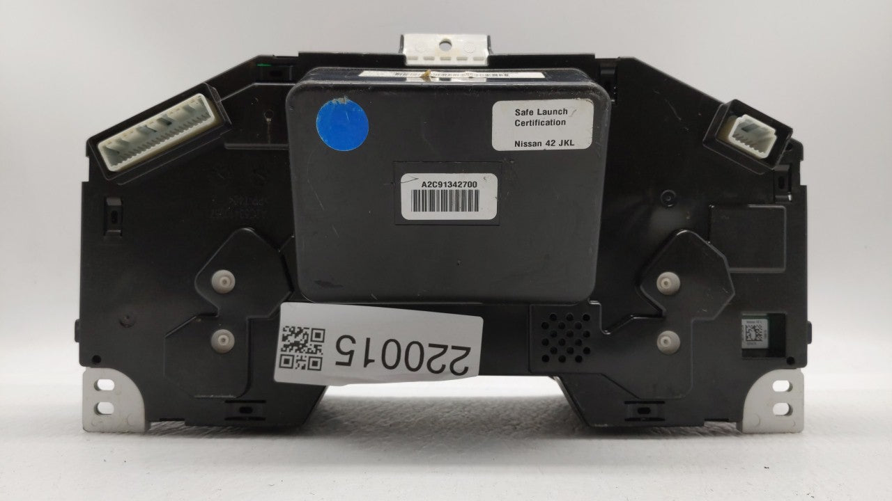 2015 Nissan Altima Instrument Cluster Speedometer Gauges P/N:24810 9HP0A B4 24810 9HP0A Fits OEM Used Auto Parts - Oemusedau