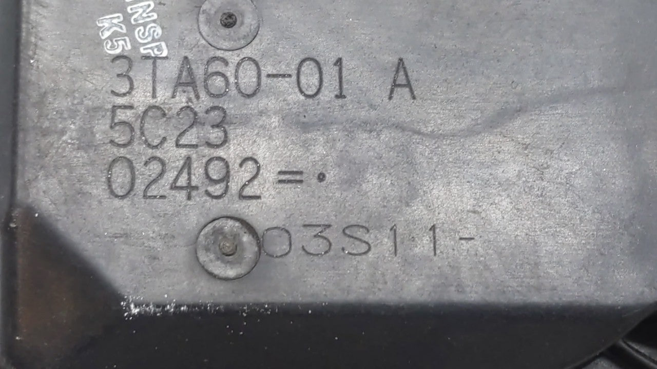 2013-2018 Nissan Altima Throttle Body P/N:3TA60-01 B 3TA60-01 A, 3TA60-01 C Fits Fits 2013 2014 2015 2016 2017 2018 2019 OEM