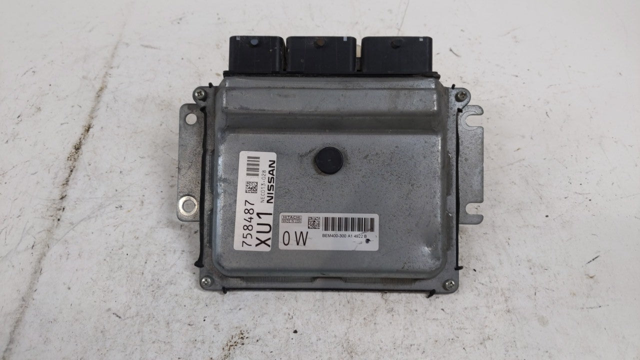 2015 Nissan Altima PCM Engine Control Computer ECU ECM PCU OEM P/N:BEM404-300 A1 NEC001-666, NEC013-028 Fits Fits 2013 2014 