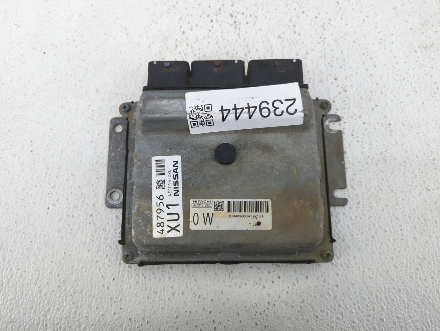 2015 Nissan Altima PCM Engine Control Computer ECU ECM PCU OEM P/N:BEM404-300 A1 NEC001-666, NEC013-028 Fits Fits 2013 2014 