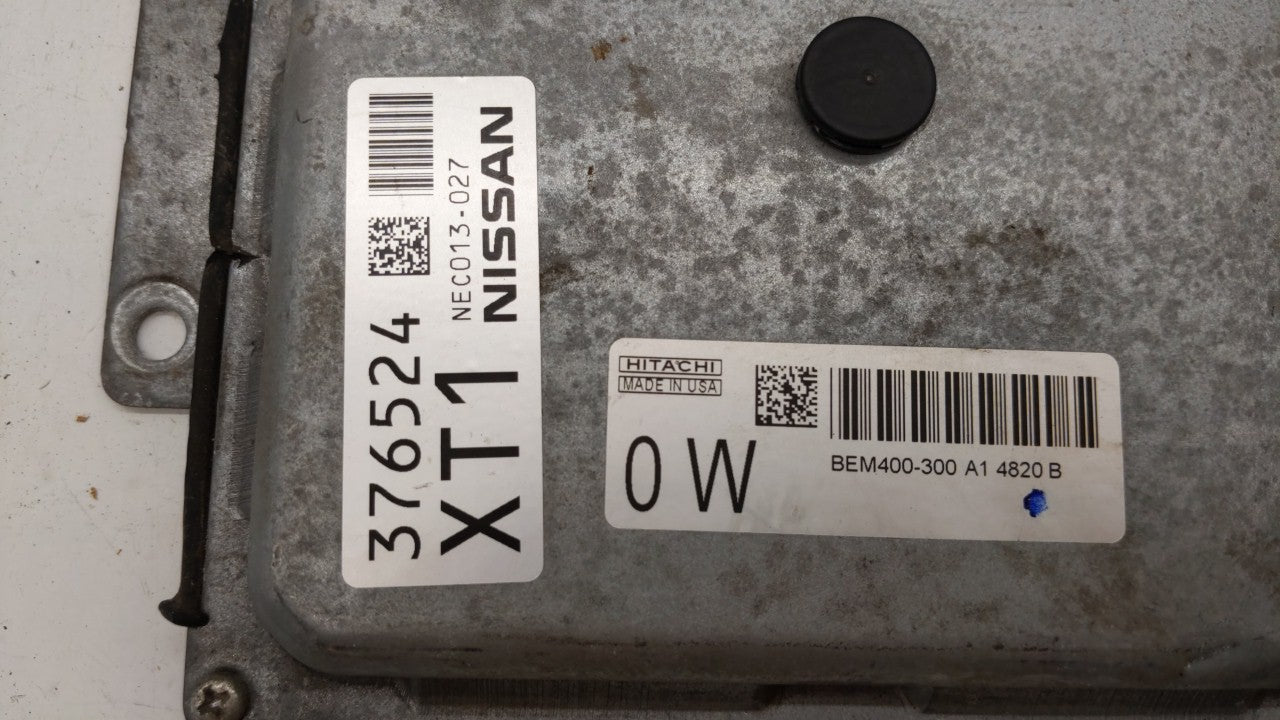 2015 Nissan Altima PCM Engine Control Computer ECU ECM PCU OEM P/N:BEM404-300 A1 NEC001-666, NEC013-028 Fits Fits 2013 2014 