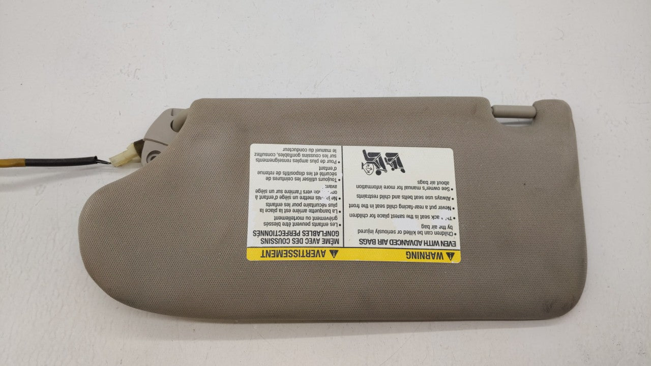 2013-2018 Nissan Altima Sun Visor Shade Replacement Passenger Right Mirror Fits Fits 2013 2014 2015 2016 2017 2018 OEM Used 