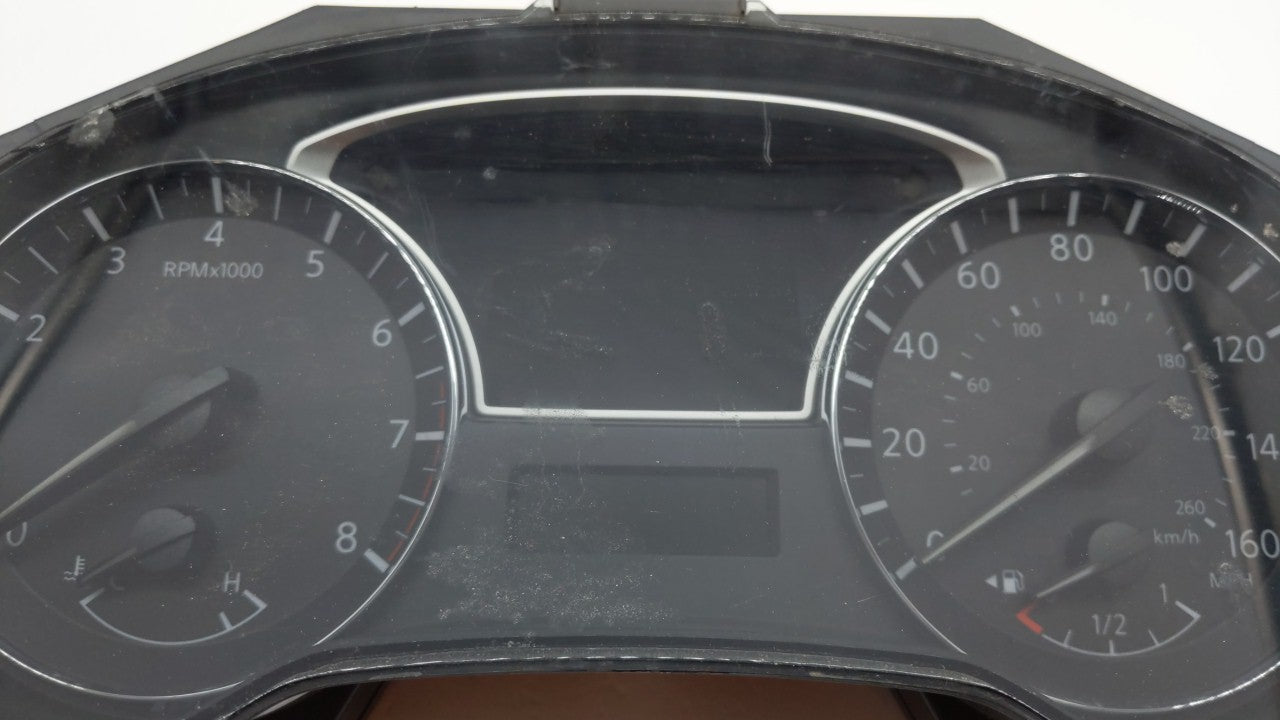 2015 Nissan Altima Instrument Cluster Speedometer Gauges P/N:24810 9HP0A B4 24810 9HP0A Fits OEM Used Auto Parts - Oemusedau