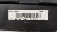 2015 Nissan Altima Instrument Cluster Speedometer Gauges P/N:24810 9HP0A B4 24810 9HP0A Fits OEM Used Auto Parts - Oemusedau