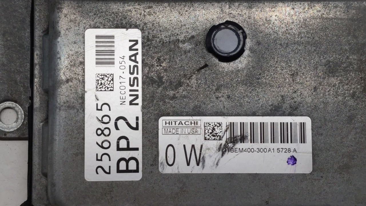 2015 Nissan Altima PCM Engine Control Computer ECU ECM PCU OEM P/N:BEM404-300 A1 NEC001-666, NEC013-028 Fits Fits 2013 2014 