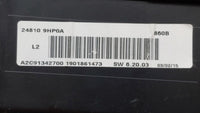 2015 Nissan Altima Instrument Cluster Speedometer Gauges P/N:24810 9HP0A B4 24810 9HP0A Fits OEM Used Auto Parts - Oemusedau