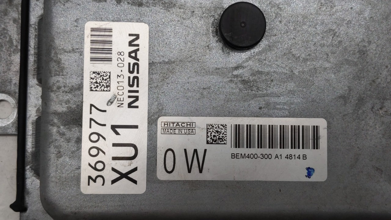 2015 Nissan Altima PCM Engine Control Computer ECU ECM PCU OEM P/N:BEM404-300 A1 NEC001-666, NEC013-028 Fits Fits 2013 2014 