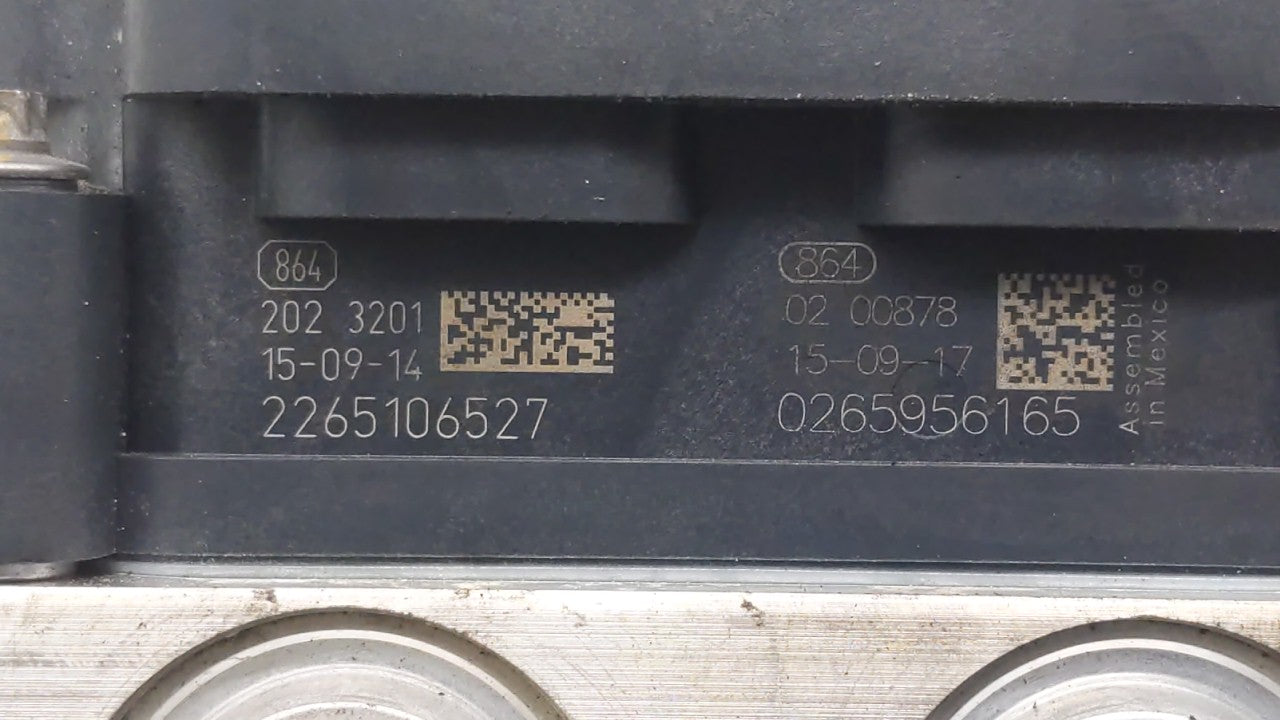 2015 Nissan Altima ABS Pump Control Module Replacement P/N:47660 9HM0A Fits OEM Used Auto Parts - Oemusedautoparts1.com