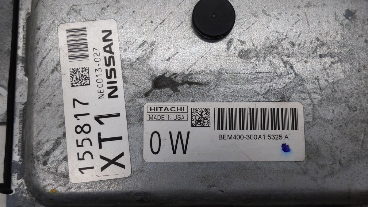 2015 Nissan Altima PCM Engine Control Computer ECU ECM PCU OEM P/N:BEM404-300 A1 NEC001-666, NEC013-028, NEC009-638 Fits 201