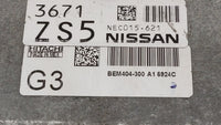 2015 Nissan Altima PCM Engine Control Computer ECU ECM PCU OEM P/N:BEM404-300 A1 NEC001-666, NEC013-028 Fits Fits 2013 2014 
