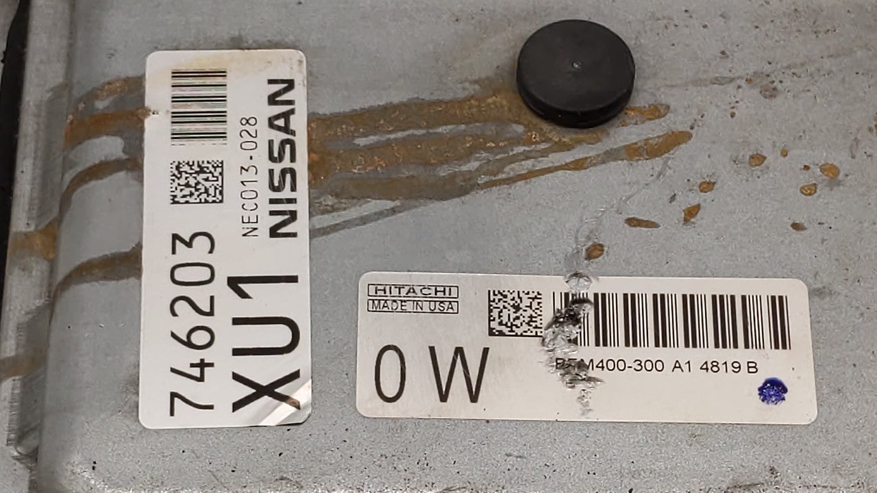 2015 Nissan Altima PCM Engine Control Computer ECU ECM PCU OEM P/N:BEM404-300 A1 NEC001-666, NEC013-028 Fits Fits 2013 2014 