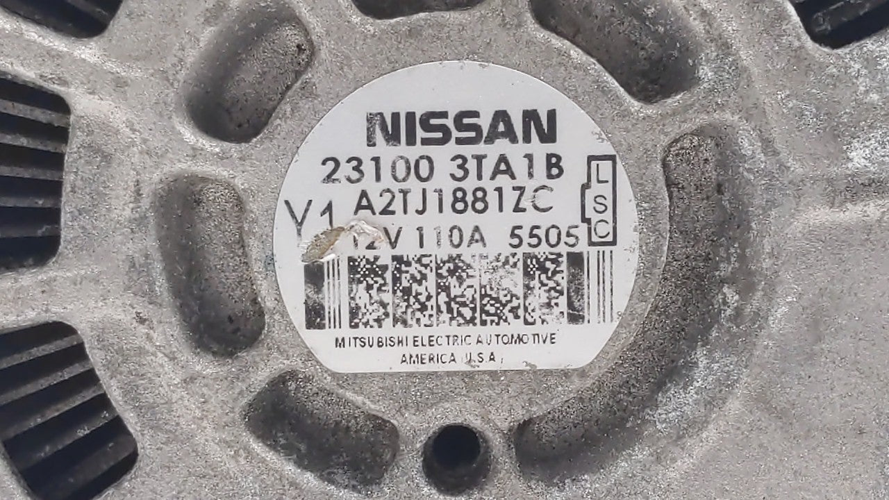 2013-2017 Nissan Altima Alternator Replacement Generator Charging Assembly Engine OEM P/N:23100 3TA1A 23100 3TA1B Fits OEM U