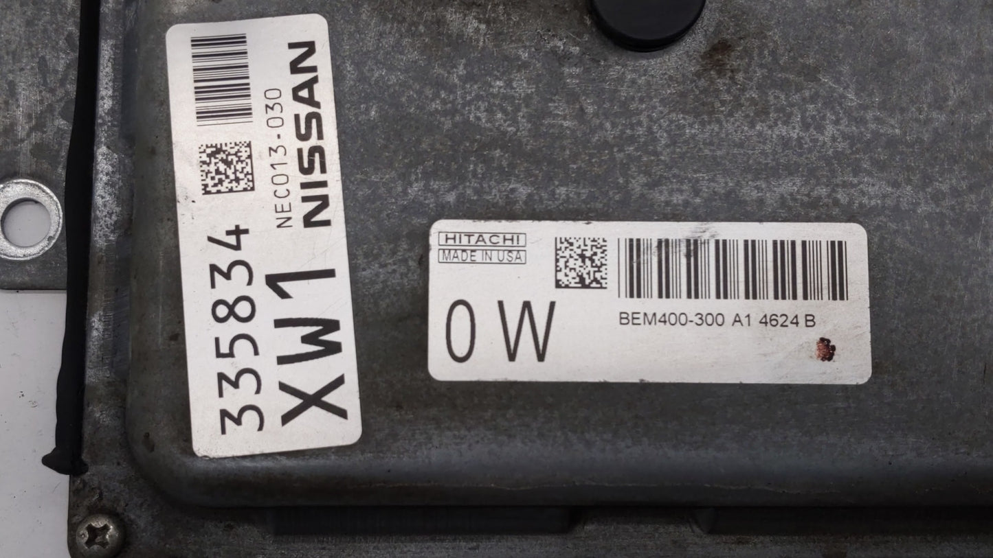 2015 Nissan Altima PCM Engine Control Computer ECU ECM PCU OEM P/N:BEM404-300 A1 NEC001-666, NEC013-028 Fits Fits 2013 2014 
