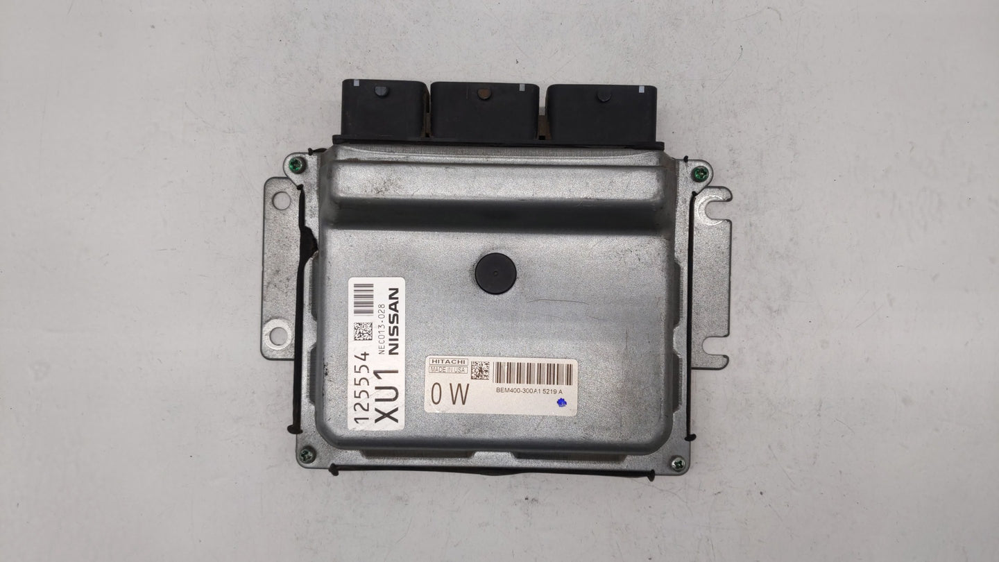 2015 Nissan Altima PCM Engine Control Computer ECU ECM PCU OEM P/N:BEM404-300 A1 NEC001-666, NEC013-028 Fits Fits 2013 2014 