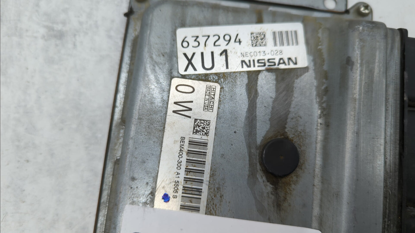 2015 Nissan Altima PCM Engine Control Computer ECU ECM PCU OEM P/N:BEM404-300 A1 NEC001-666, NEC013-028 Fits Fits 2013 2014 