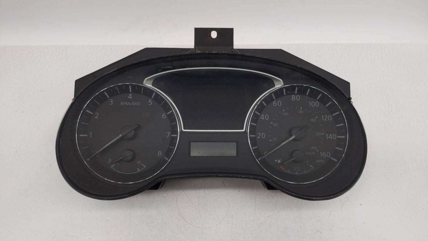 2015 Nissan Altima Instrument Cluster Speedometer Gauges P/N:24810 9HP0A B4 24810 9HP0A Fits OEM Used Auto Parts - Oemusedau