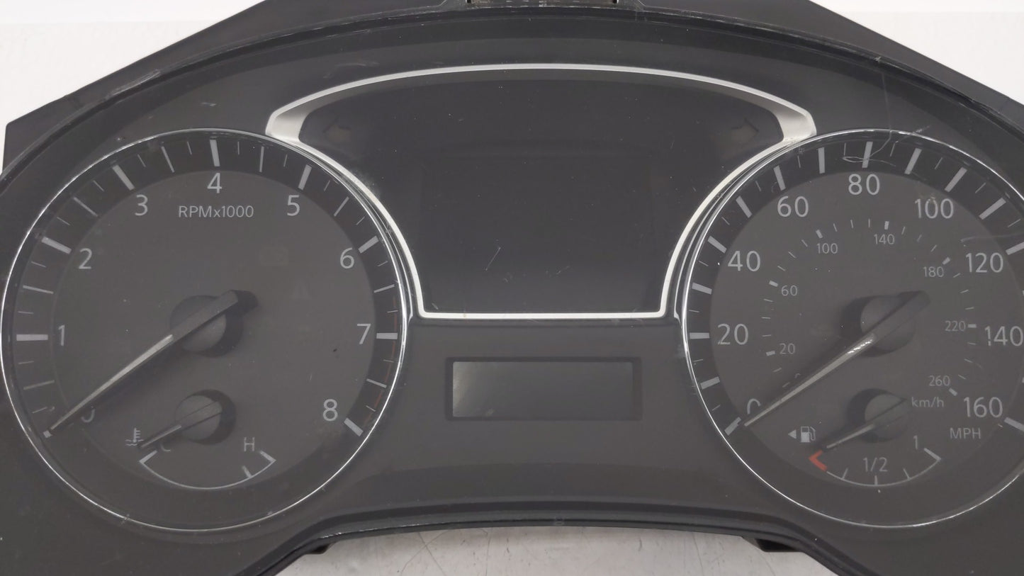 2015 Nissan Altima Instrument Cluster Speedometer Gauges P/N:24810 9HP0A B4 24810 9HP0A Fits OEM Used Auto Parts - Oemusedau
