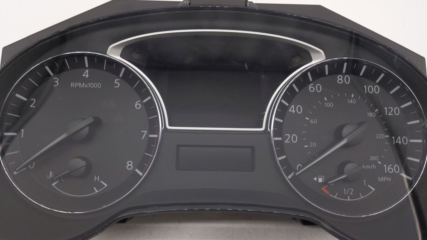 2015 Nissan Altima Instrument Cluster Speedometer Gauges P/N:24810 9HP0A B4 24810 9HP0A Fits OEM Used Auto Parts - Oemusedau