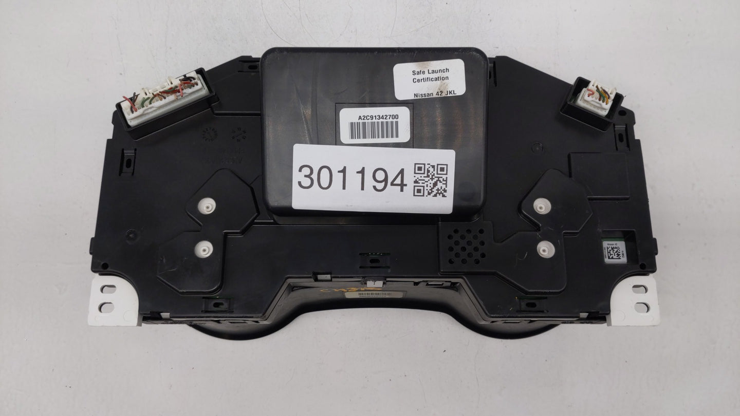 2015 Nissan Altima Instrument Cluster Speedometer Gauges P/N:24810 9HP0A B4 24810 9HP0A Fits OEM Used Auto Parts - Oemusedau