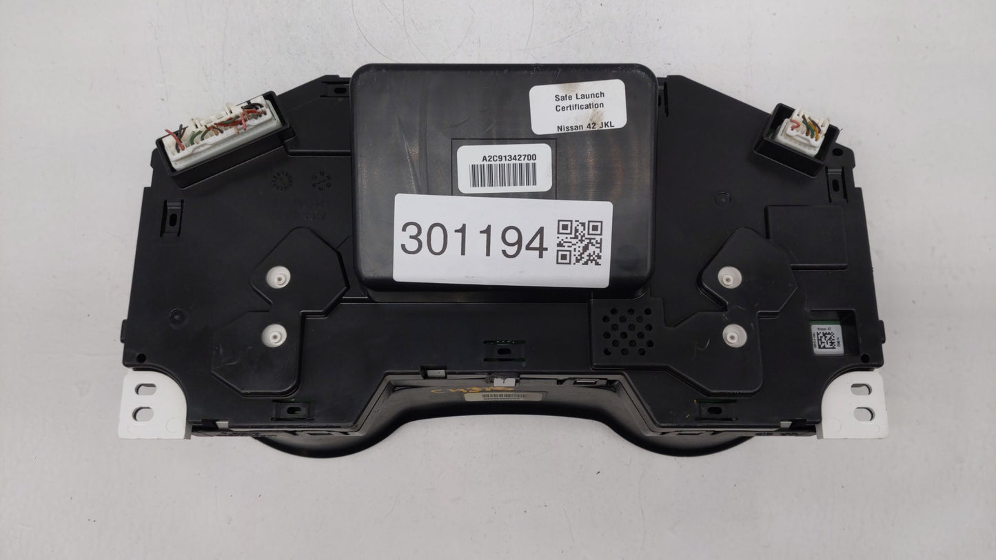2015 Nissan Altima Instrument Cluster Speedometer Gauges P/N:24810 9HP0A B4 24810 9HP0A Fits OEM Used Auto Parts - Oemusedau
