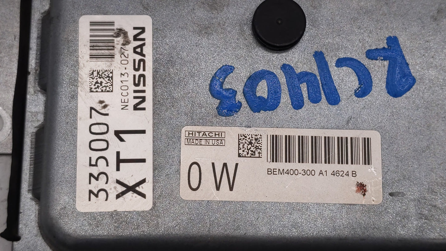 2015 Nissan Altima PCM Engine Control Computer ECU ECM PCU OEM P/N:BEM404-300 A1 NEC001-666, NEC013-028 Fits Fits 2013 2014 
