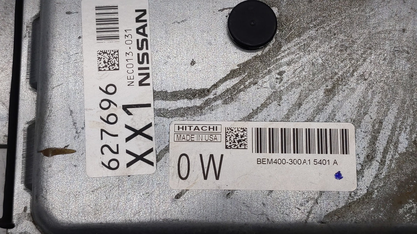 2015 Nissan Altima PCM Engine Control Computer ECU ECM PCU OEM P/N:BEM404-300 A1 NEC001-666, NEC013-028 Fits Fits 2013 2014 