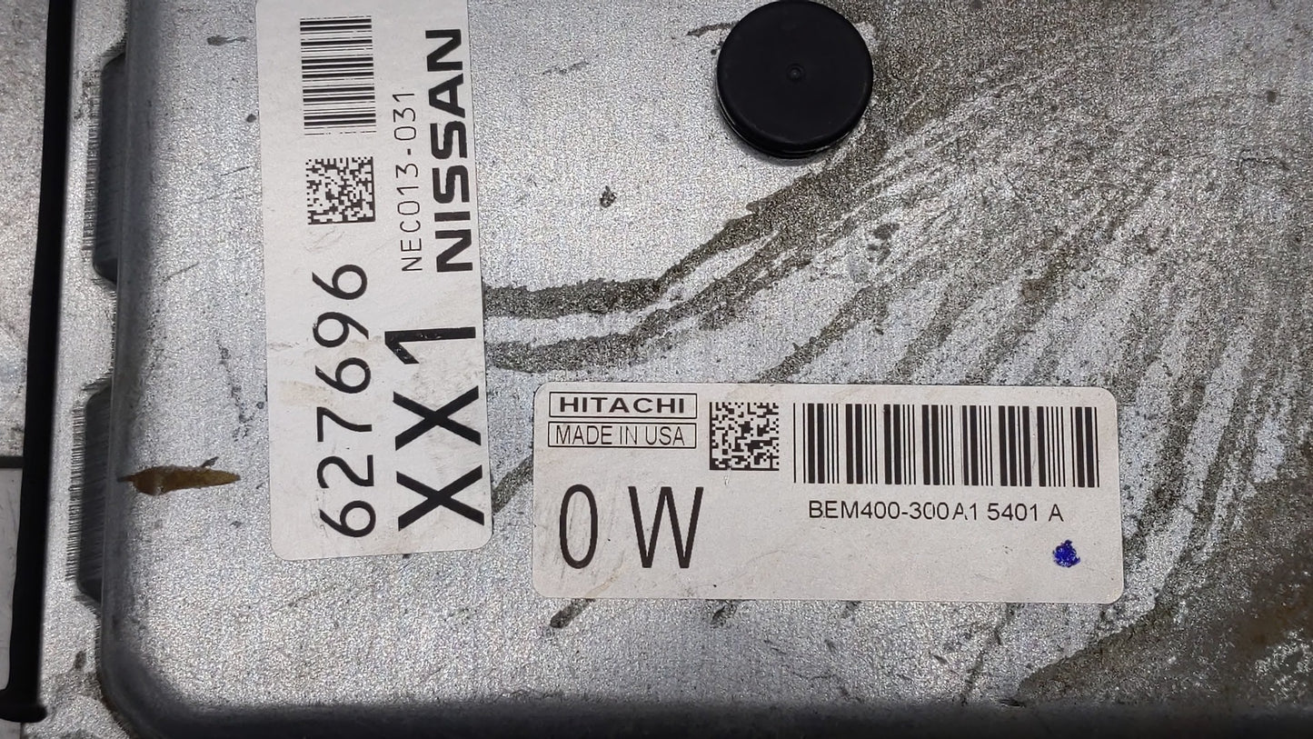2015 Nissan Altima PCM Engine Control Computer ECU ECM PCU OEM P/N:BEM404-300 A1 NEC001-666, NEC013-028 Fits Fits 2013 2014 